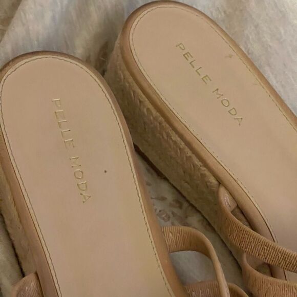 Pelle moda espadrille platform slide,sandal shoes summer - Picture 2 of 8